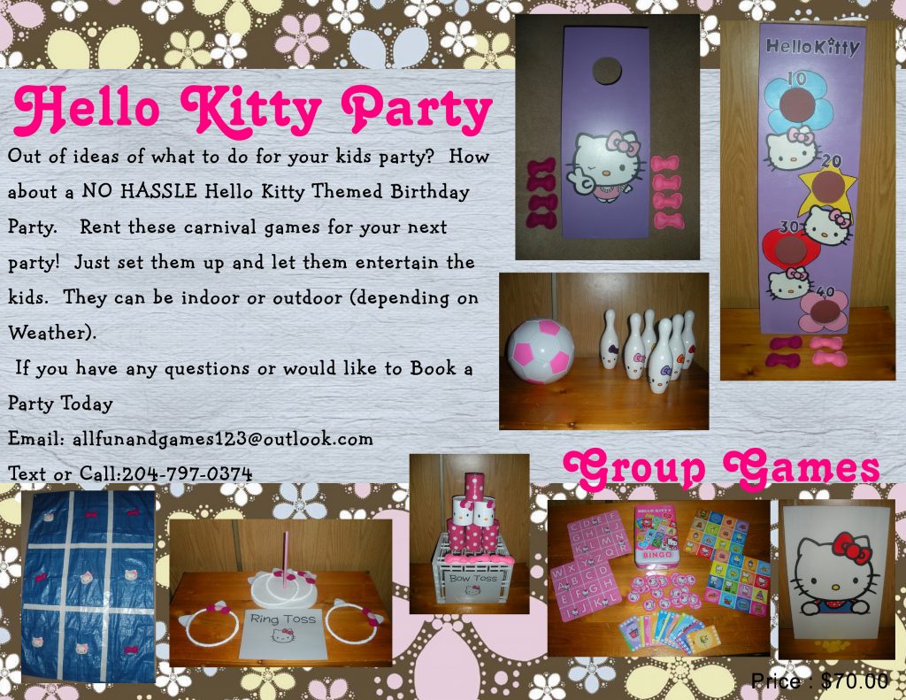 Hello Kitty Party Package